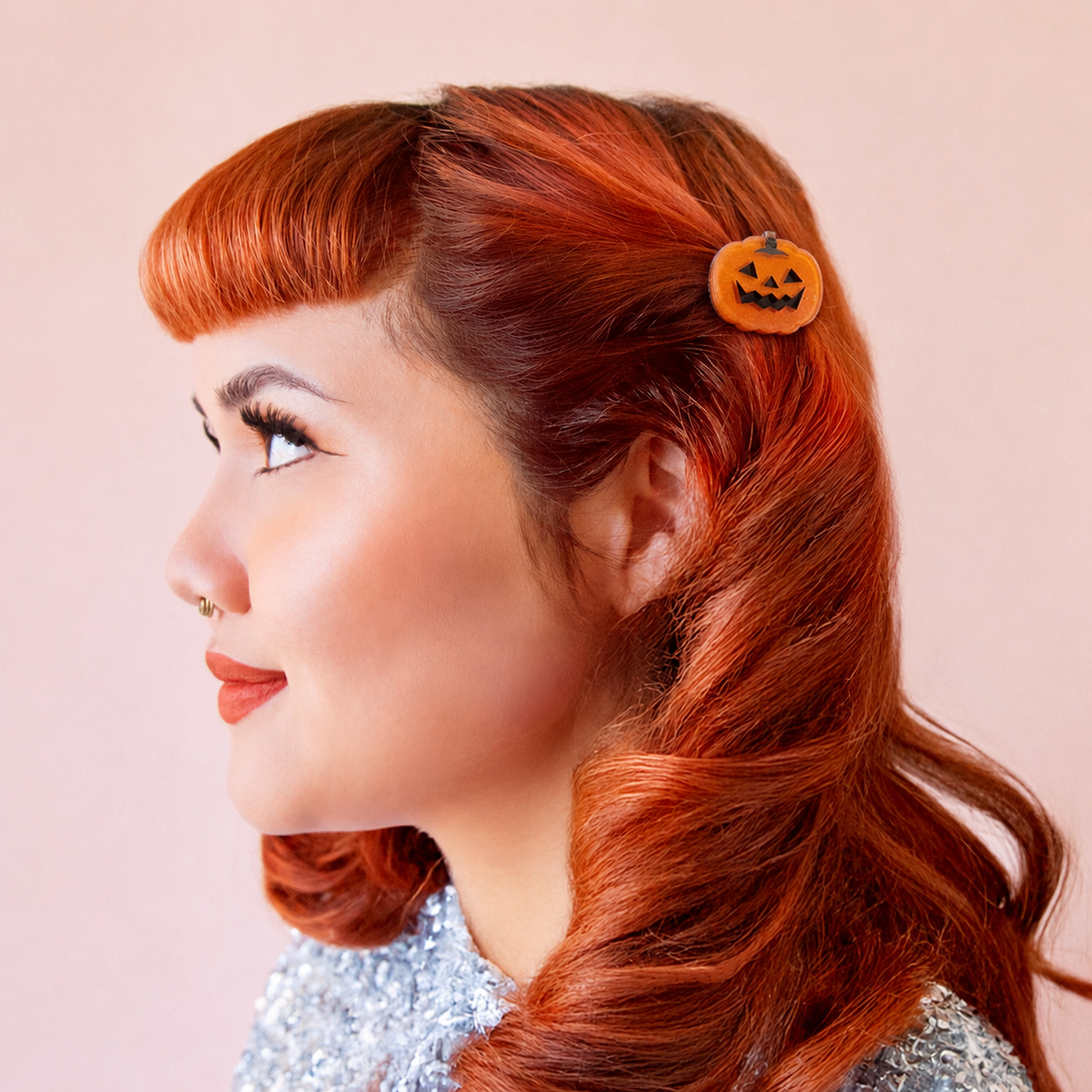 Hey Pumpkin! Mini Pumpkin Hair Clip