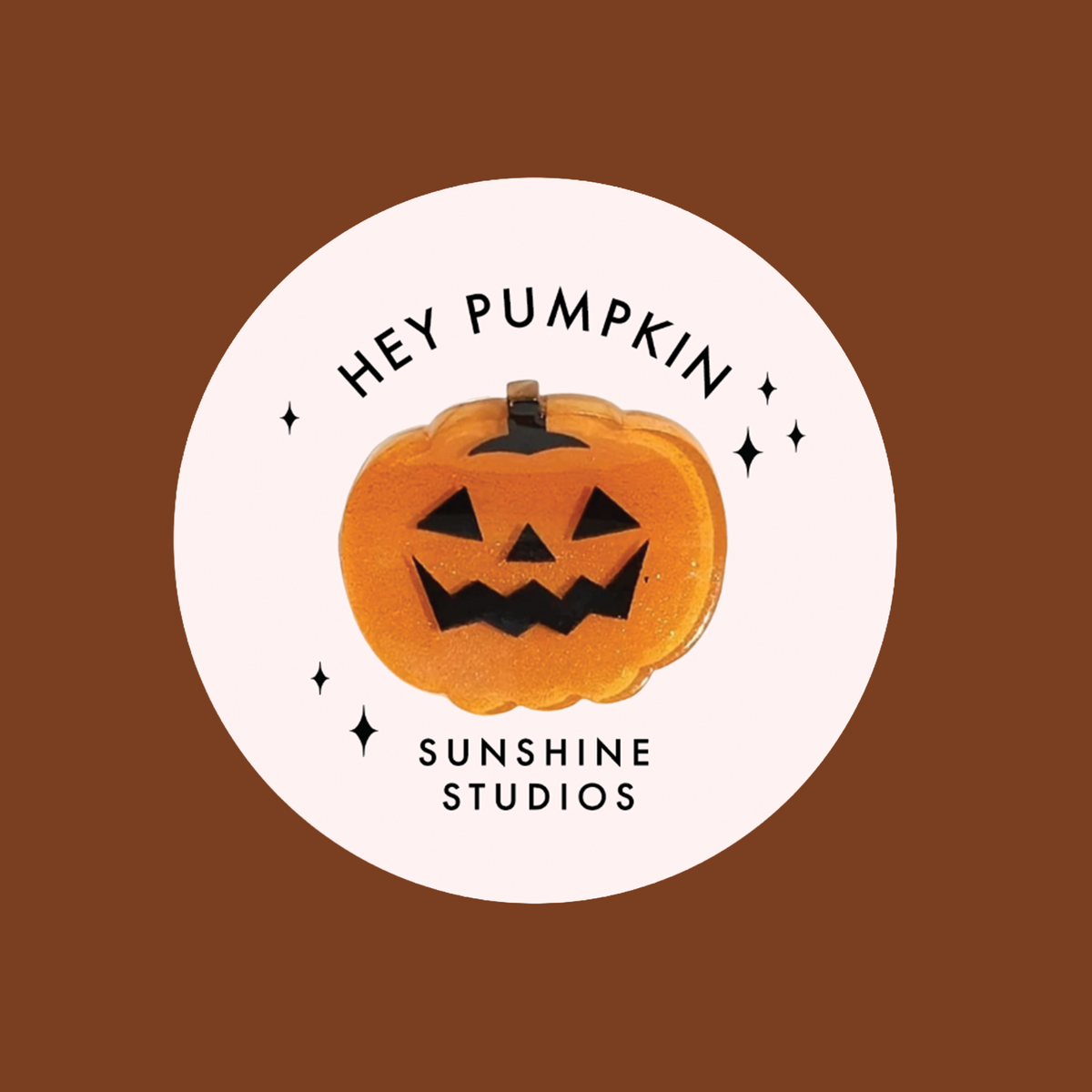 Hey Pumpkin! Mini Pumpkin Hair Clip