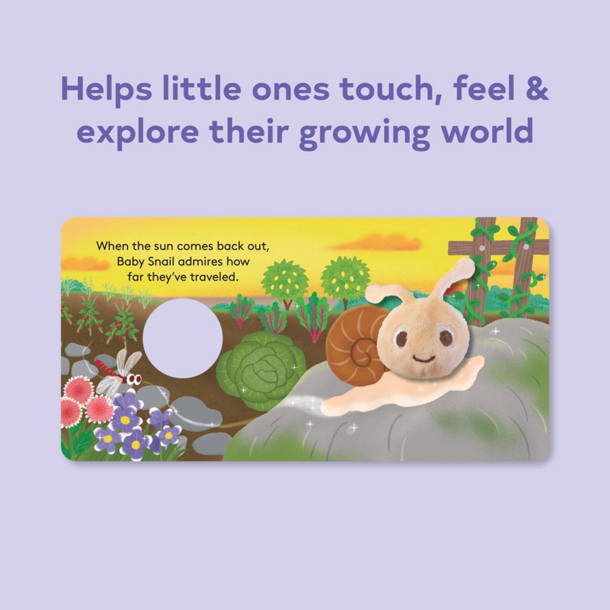 Baby Snail: Finger Puppet Book