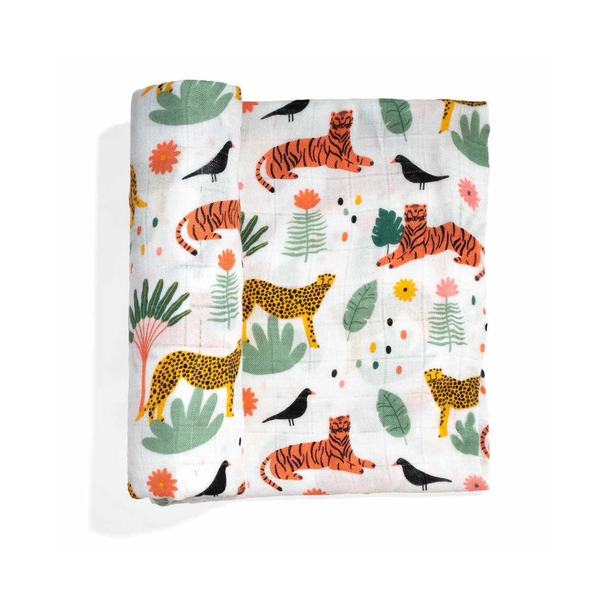 Bamboo Baby Swaddle - in the Jungle