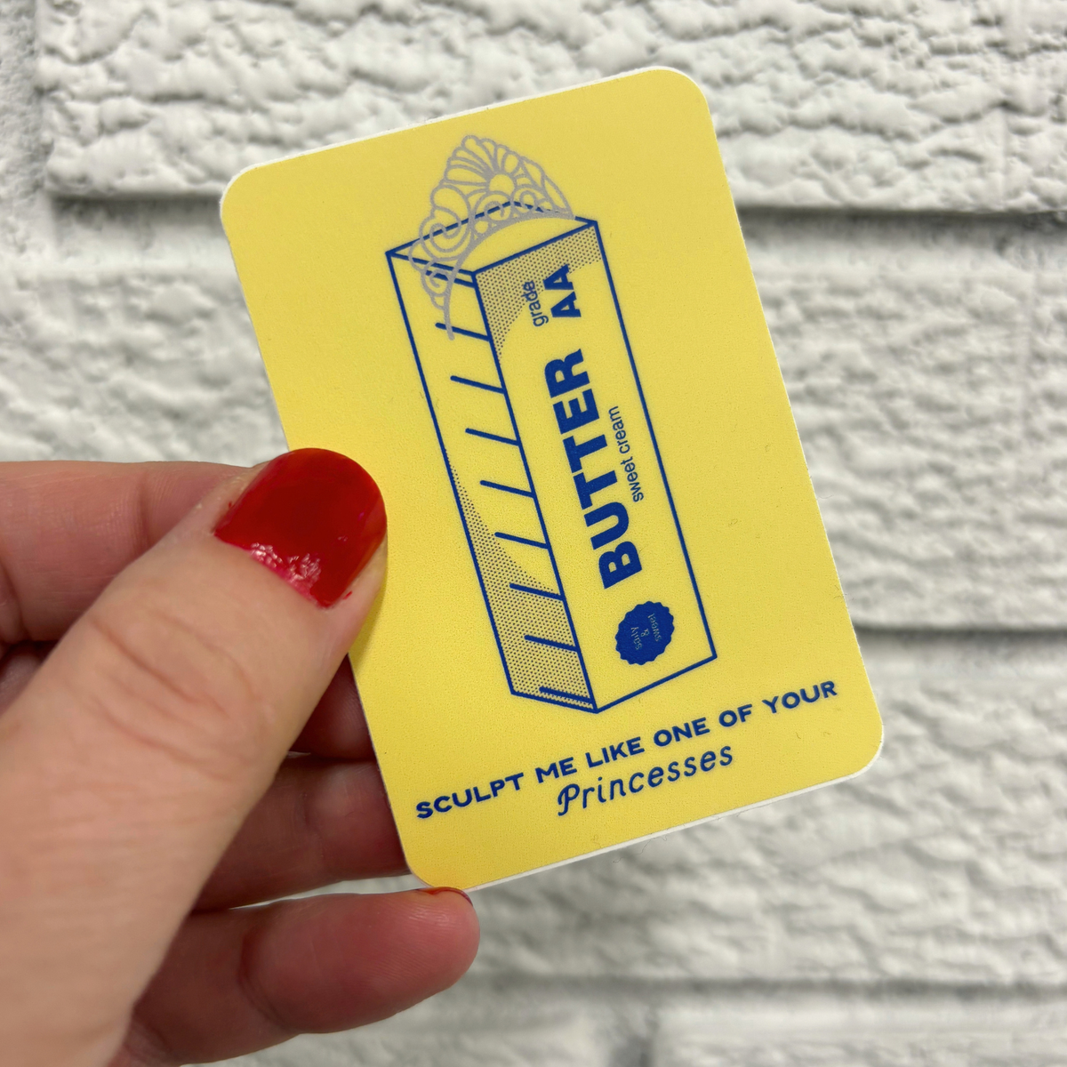 Butter Princess Sticker
