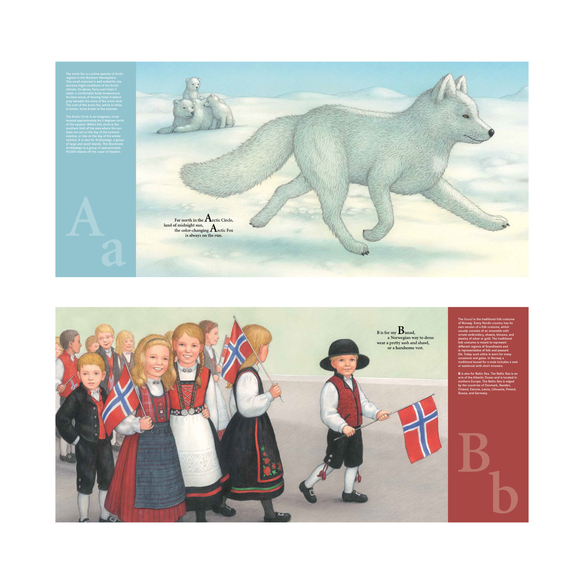 D Is For Dala Horse: Nordic Countries Alphabet Picture Book