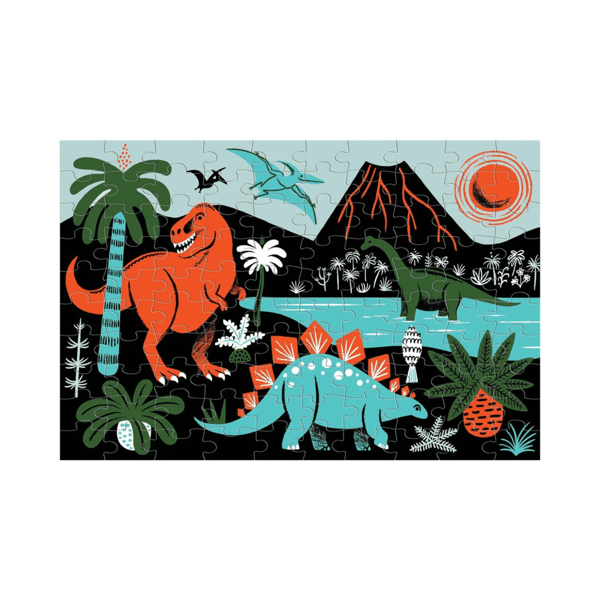 Dinosaurs Glow-in-the-Dark Puzzle
