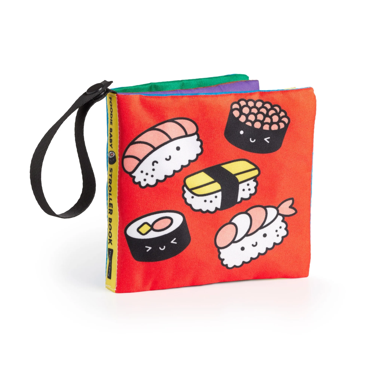 Foodie Baby Crinkle Fabric Stroller Book