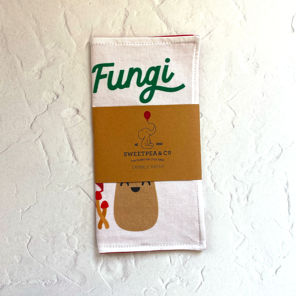 I'm a Fungi Baby Crinkle Paper