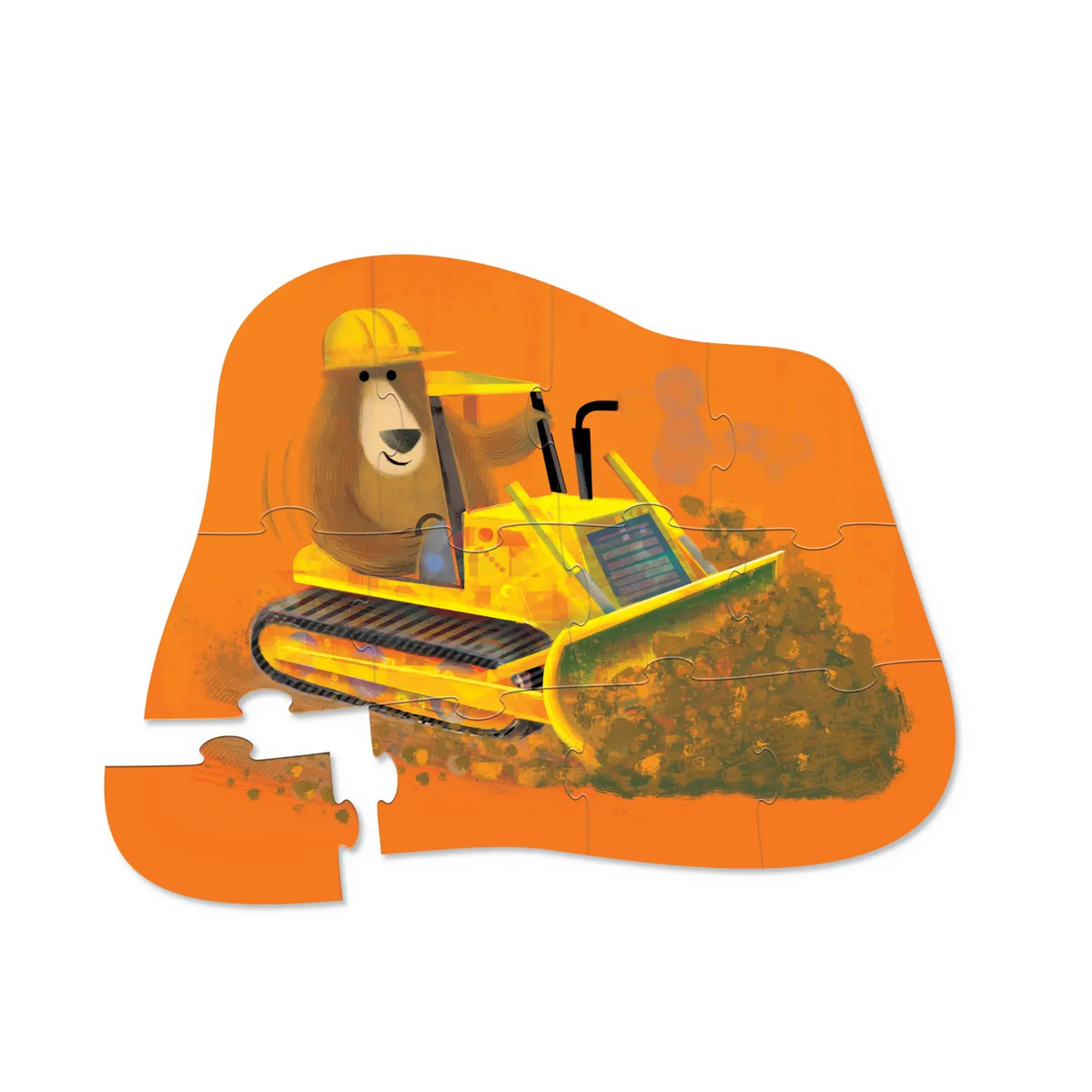 12-Piece Mini Puzzle - Go Mister Bear