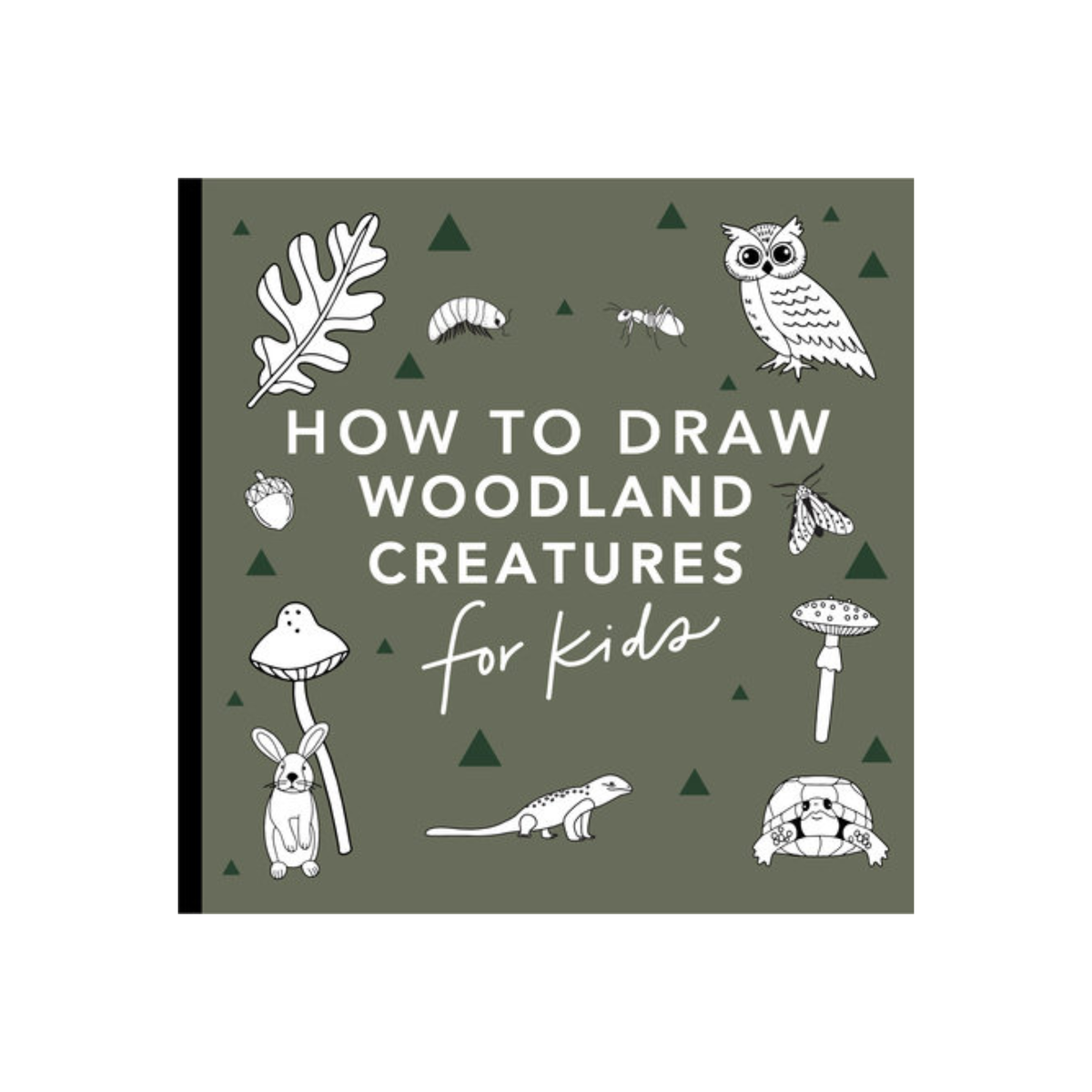 Mushrooms & Woodland Creatures: How to Draw Books for Kids Book