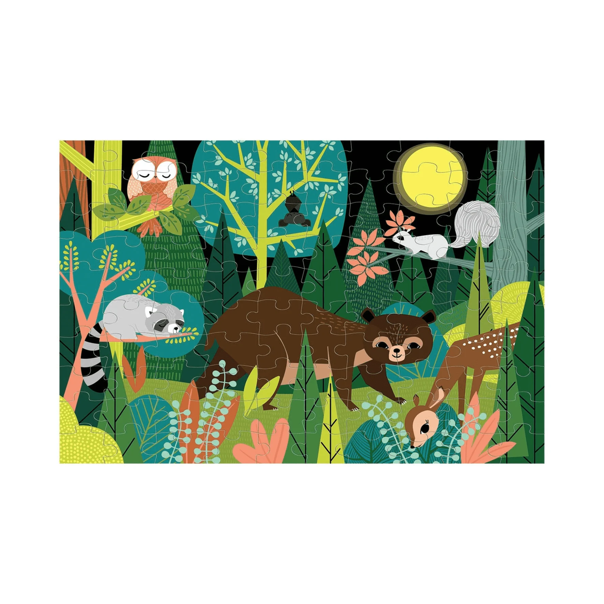 In The Forest Glow In The Dark Puzzle