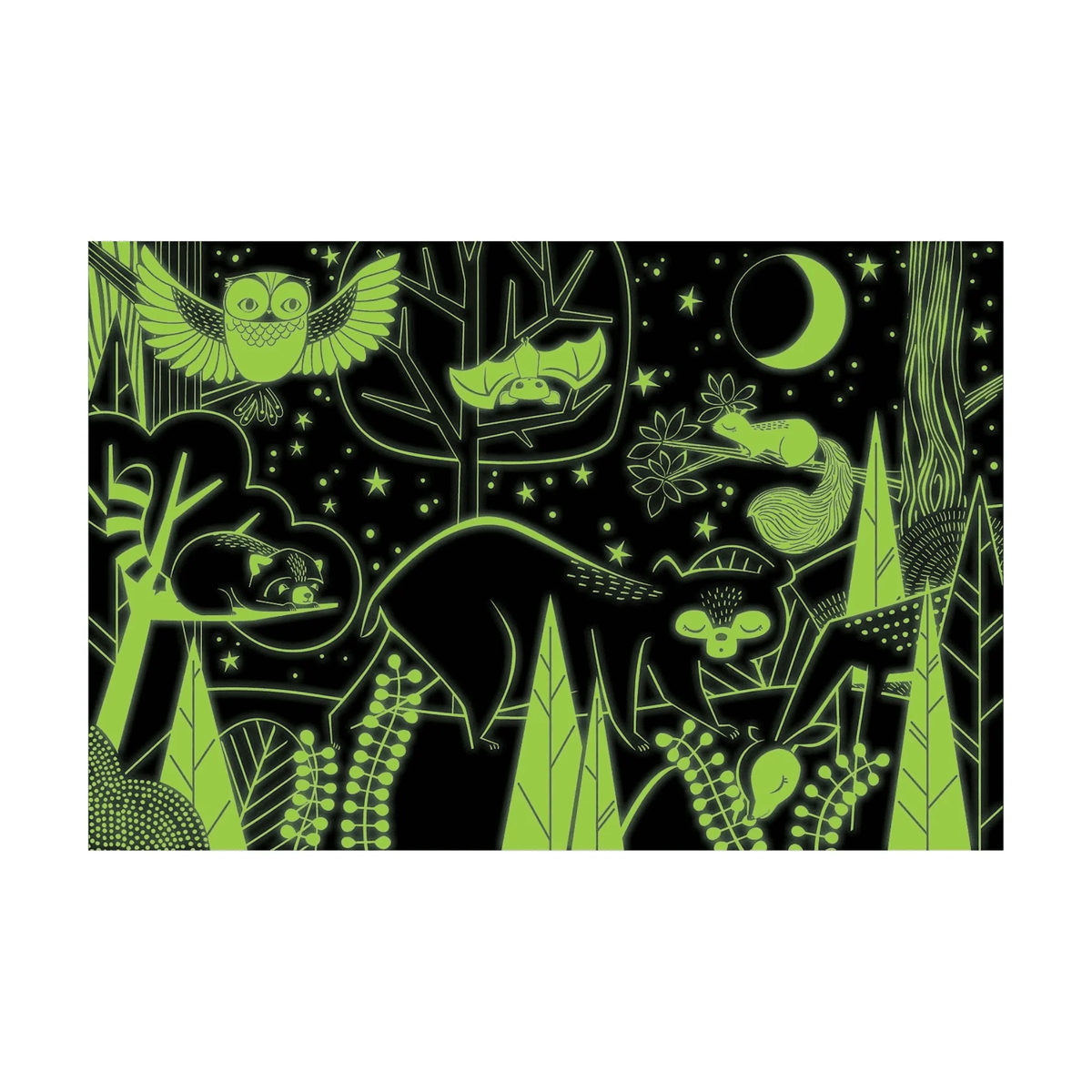 In The Forest Glow In The Dark Puzzle