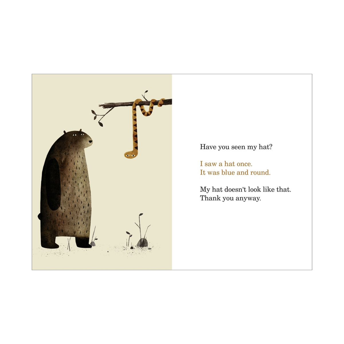 I Want My Hat Back Book