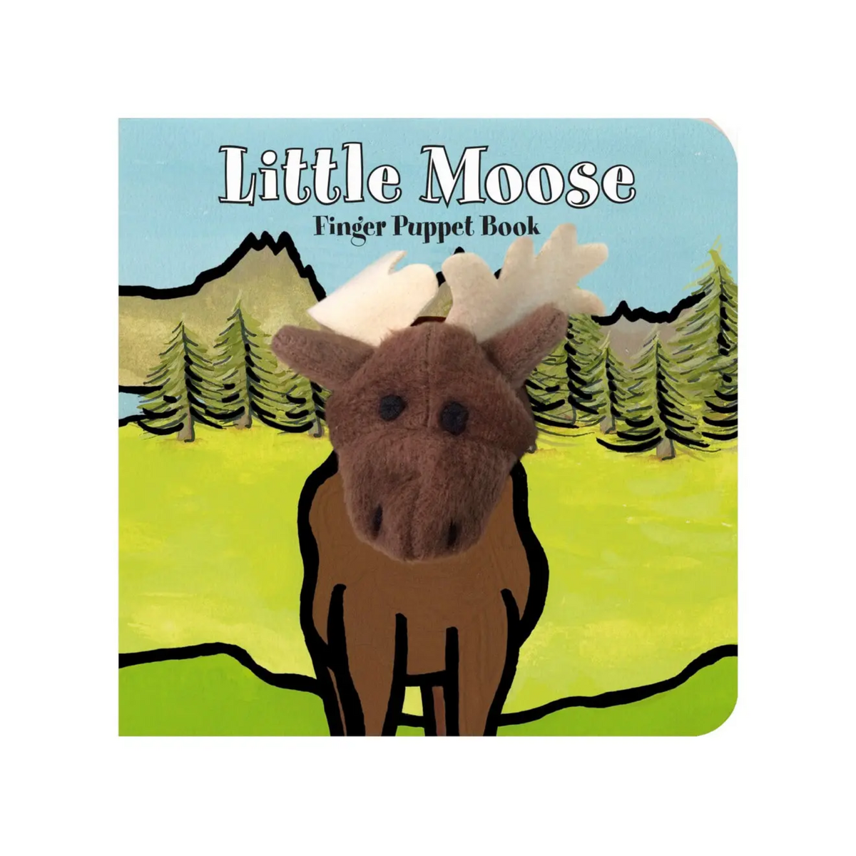 Little Moose Finger Puppet Book