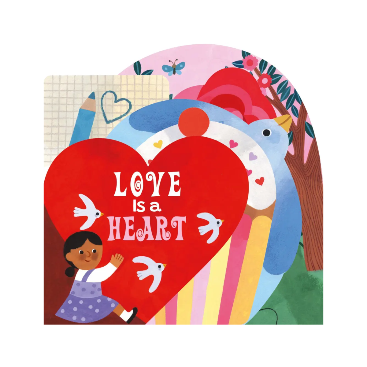 Love is a Heart Board Book