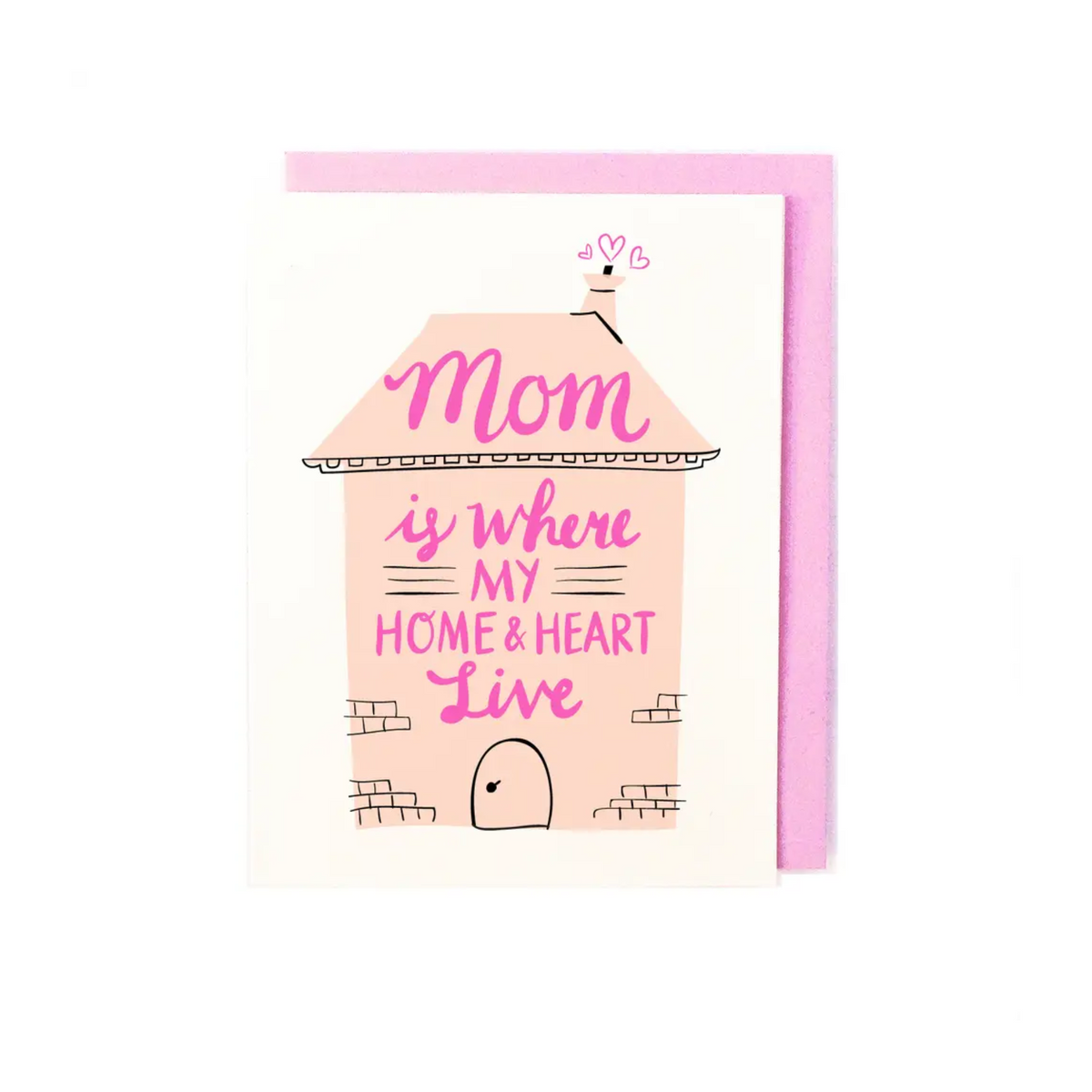 Mom Is Home Card Greeting Card
