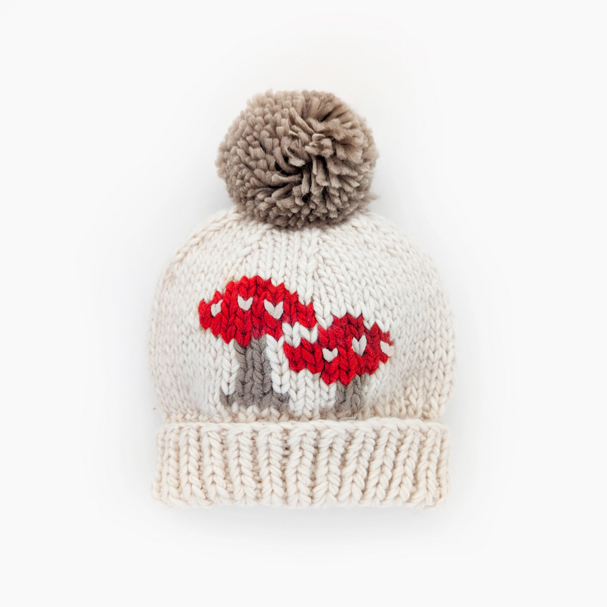 Baby Mushroom Beanie Hat