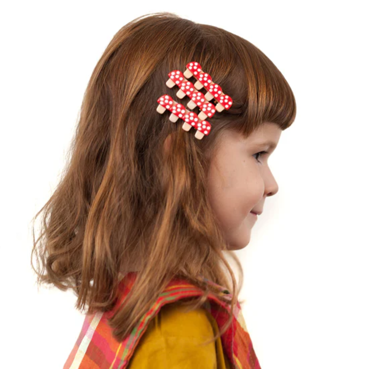 Mushroom Hair Clip
