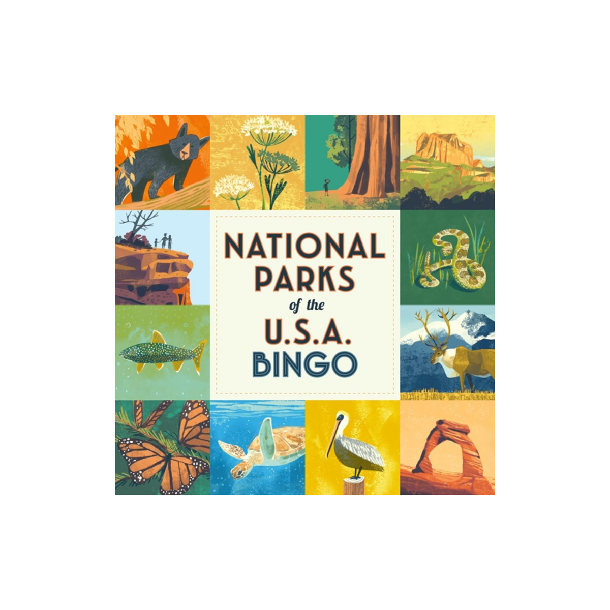 National Parks of the USA Bingo