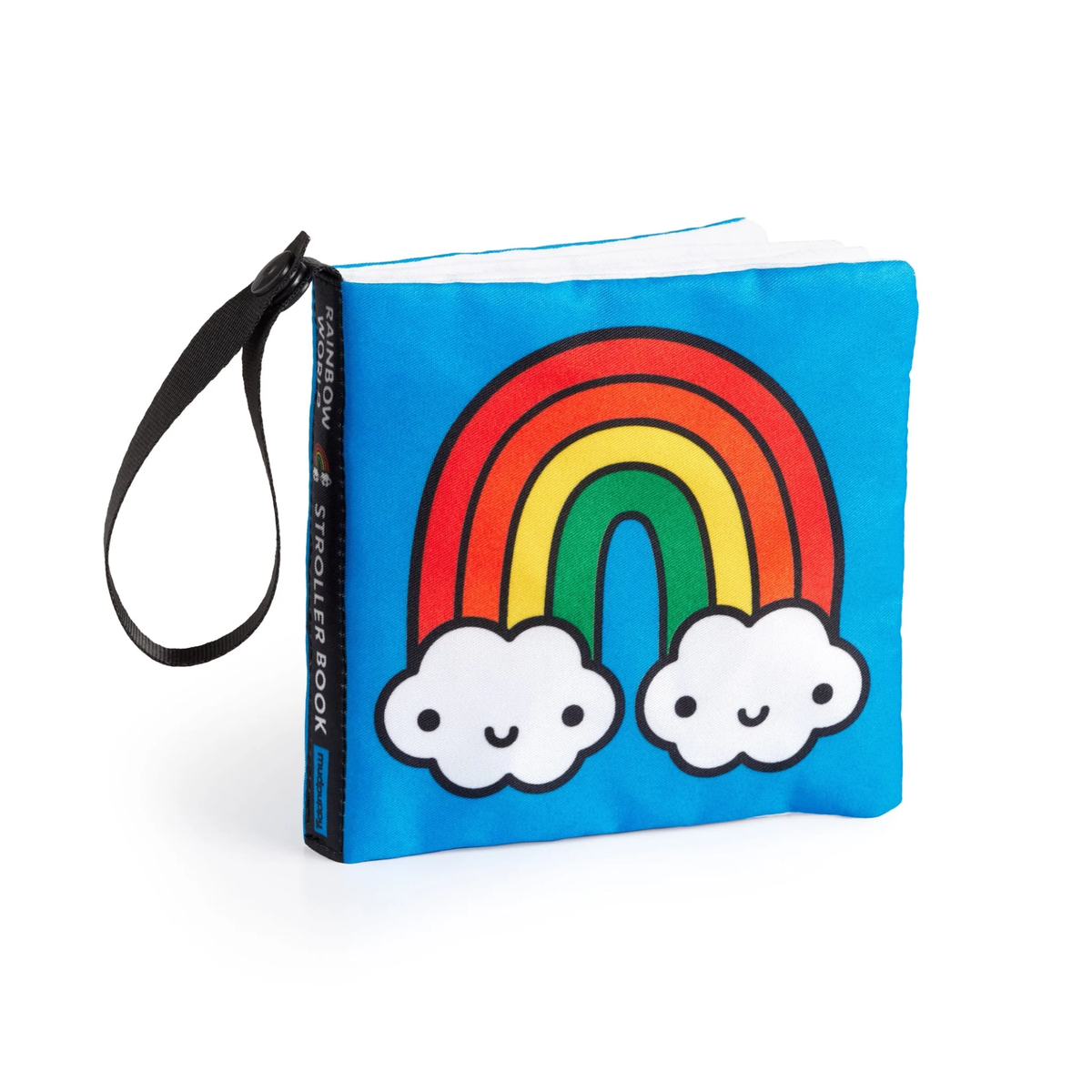 Rainbow World Crinkle Fabric Stroller Book