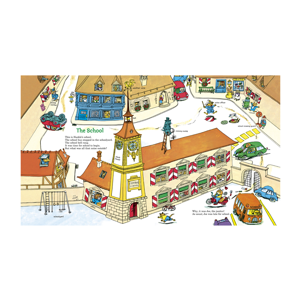 Richard Scarry's Great Big Schoolhouse Book