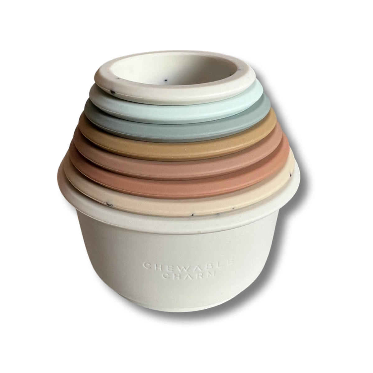 Silicone Teether Stacker Cups