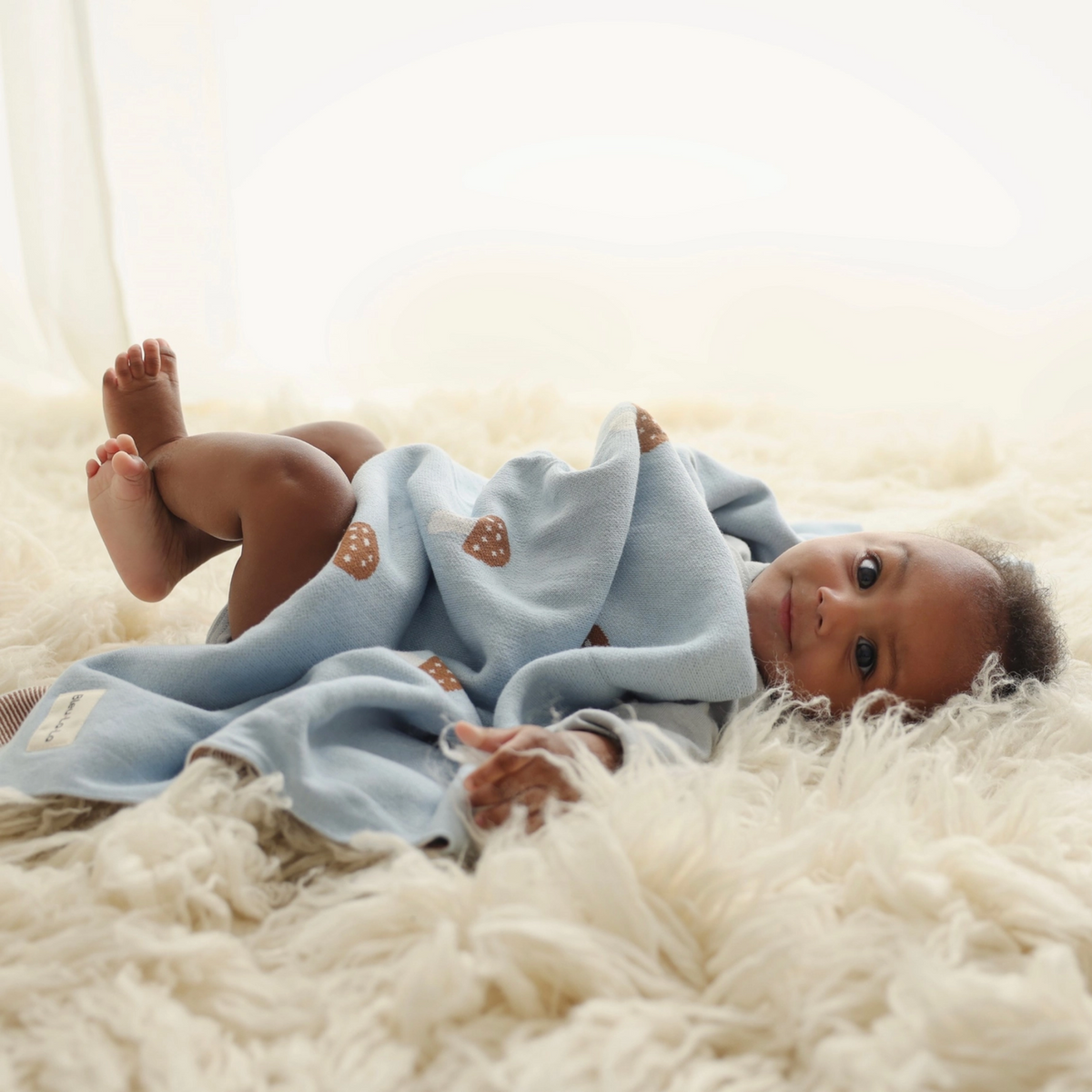 Swaddle Baby Blanket - Mushroom