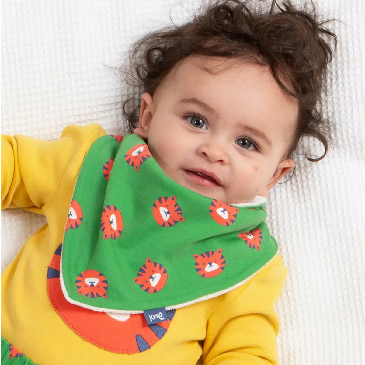 Top Tiger Bandana Bib