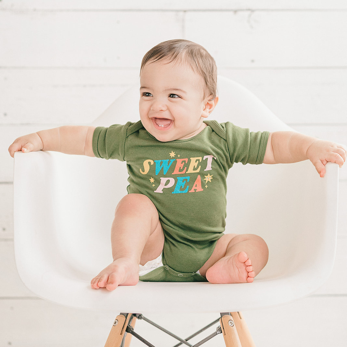 Sweetpea baby onesie