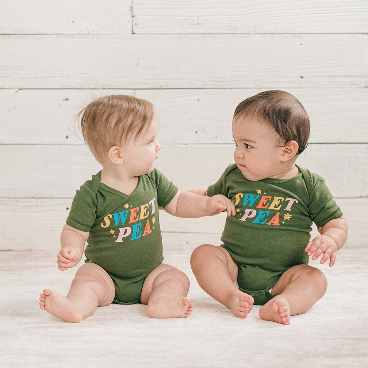 Sweetpea baby onesie