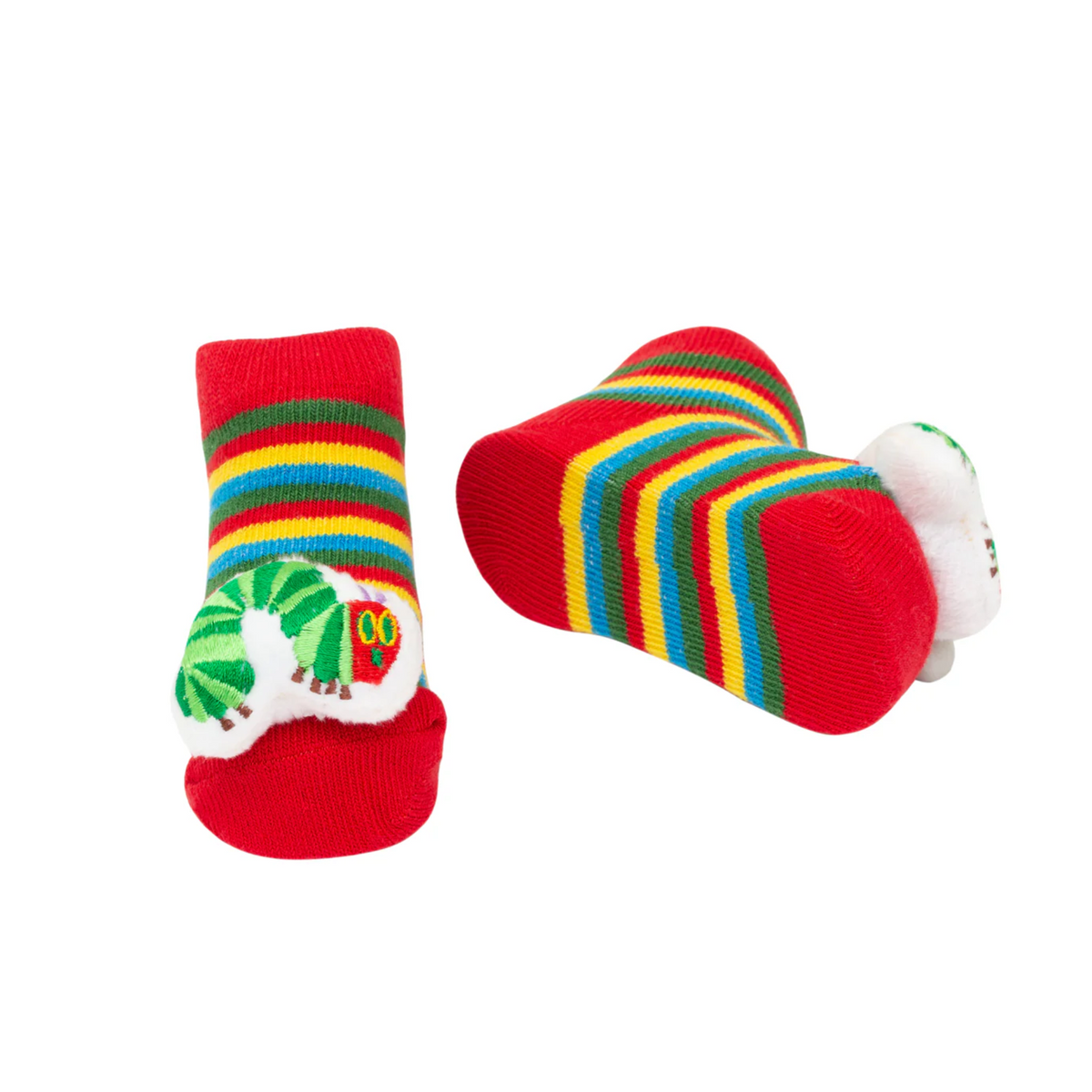 World of Eric Carle The Very Hungry Caterpillar Baby Rattle Socks (2-pack)